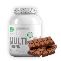 Протеин Nature Foods Multi protein 1800 г (шоколад)
