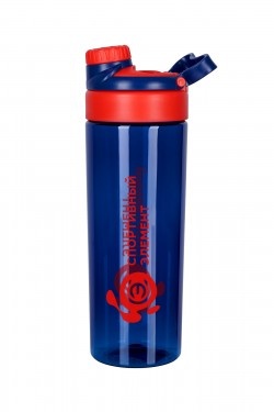 Бутылка 800 мл 1 шт лорелит (синяя с красным лого)