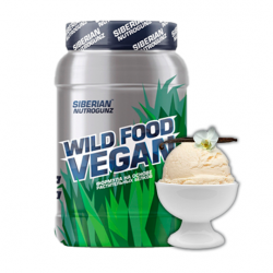 Протеин Siberian Nutrogunz Wild food vegan 750 г (пломбир)