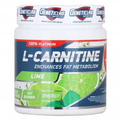 Карнитин Geneticlab Nutrition L-Carnitine powder 150 г (лайм)