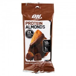 Миндаль в шоколадной глазури Optimum Nutrition Protein Almonds  43 г  12 шт трюфель