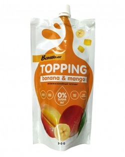 Топпинг Bombbar Topping 240 г банановый с манго