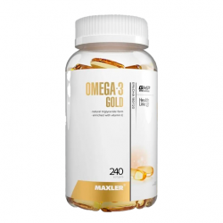 Омега-жиры Maxler Omega-3 Gold 240 капс.
