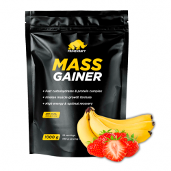 Гейнер Primekraft Mass Gainer со вкусом «Клубника-банан» (Strawberry-Banana), 1000 г