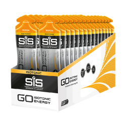 Энергетический гель Science In Sport (SIS) Go Isotonic Energy 60 мл 30 шт (тропические фрукты)