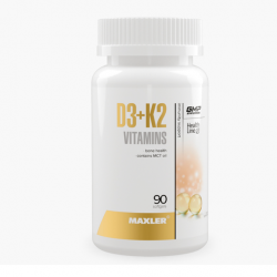 Витамины Maxler Vitamin D3 + K2 90 капс.