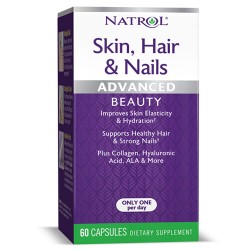 Витаминно-минеральный комплекс Natrol Skin Hair Nails Women's 60 капс.