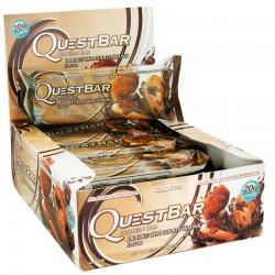 Батончики Quest Nutrition Quest Bar Natural 60 г 12 шт (двойной шоколад)