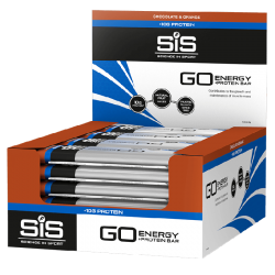 Батончики Science In Sport (SIS) Go Energy + Protein Bar 60 г 24 шт (шоколад-апельсин)