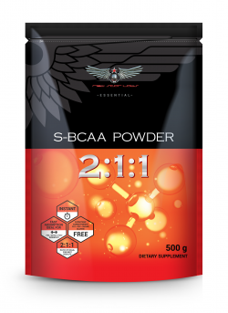 BCAA  Red Star Labs S-BCAA powder 2:1:1 500 г (без вкуса)