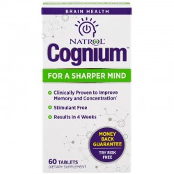 Специальный препарат Natrol Cognium 60 таб