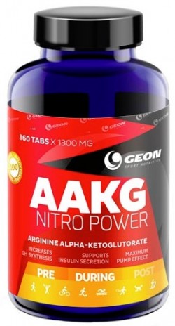 Аминокислота Аргинин GEON AAKG NITRO POWER 120 таб.