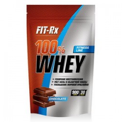 Протеин FIT-Rx 100% Whey 900 г (шоколад)