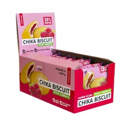 Бисквитное печенье Chikalab Chika Biscuit 50 г 9 шт. лесная малина