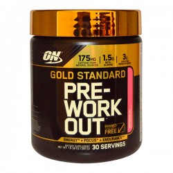 Предтренировочный комплекс Optimum Nutrition Gold Standard PRE-Workout  300 г (голубика-лимонад)