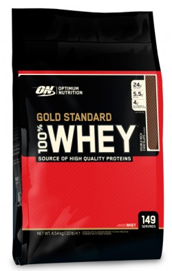 Протеин Optimum Nutrition 100% Whey Gold Standard 4540 г (двойной шоколад)
