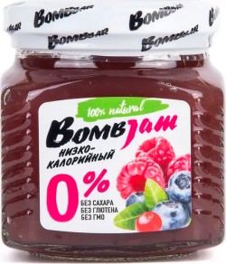 Джем BOMBBAR Bombjam 0% 250 г лесная ягода