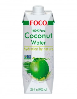 Напиток Кокосовая вода Foco натуральная без сахара 1000 мл