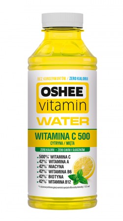 Напиток негазированный Oshee Vitamin Water Witamina C 500 555 мл