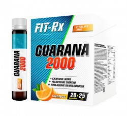 Энергетик Fit-RX Guarana 2000 20 амп (апельсин)