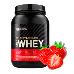 Протеин Optimum Nutrition 100% Whey Gold Standard 907 г (клубника)