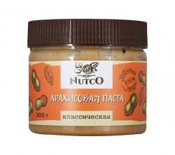 Арахисовая паста Nutco  300 г классическая