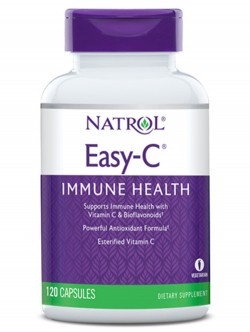 Витаминно-минеральный комплекс Natrol Easy-C 500 мг Immune Health 120 капс