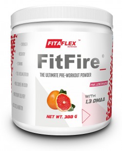 Предтренировочный комплекс FitaFlex FitFire 388 г (розовый лимонад)