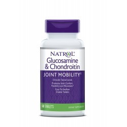 Глюкозамин Natrol Glucosamine 1500 mg Chondroitin 1200 mg 60 таб