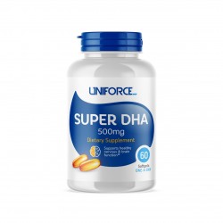 Омега-жиры Uniforce Super DHA Omega-3 500 мг 60 капс (нейтральный)