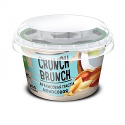 Арахисовая паста Crunch Brunch с кокосом  200 г кокос