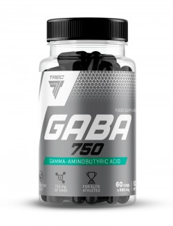 Антидепрессант Гамма-аминомасляная кислота Trec Nutrition GABA 750 60 капс