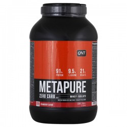 Протеин (изолят) QNT Metapure Zero Carb 2000 г (клубника)