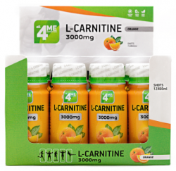 Карнитин 4Me Nutrition L-Carnitine 12шт. 60 мл (апельсин)