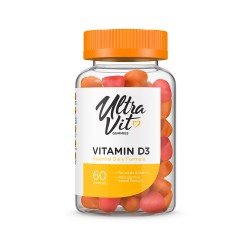 Витамины UltraVit Vitamin D3 Gummies 600 МЕ 60 таб.