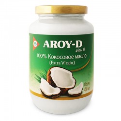 Кокосовое масло Aroy-D 100% Extra virgin 450 мл