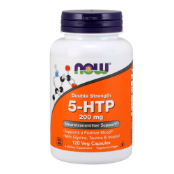 Специальный препарат NOW 5-HTP 200 mg (5-гидрокситриптофан) 120 капс