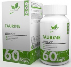 Таурин NaturalSupp TAURINE 60 капс.