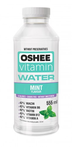 Напиток негазированный Oshee Vitamin Water Mint  555 мл
