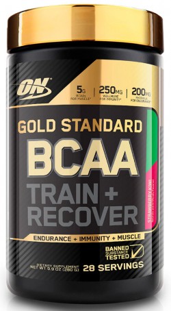 BCAA Optimum Nutrition Gold Standard BCAA 280 г (клубника-киви)