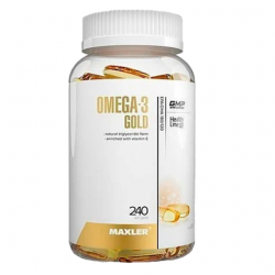 Омега-жиры Maxler Omega-3 Gold 240 капс.