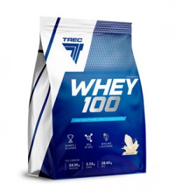 Протеин Trec Nutrition Whey 100 900 г (ваниль)