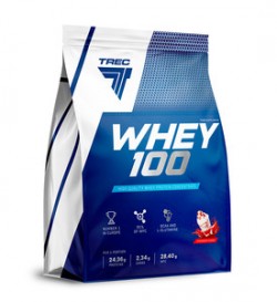 Протеин Trec Nutrition Whey 100 2270 г (клубника)