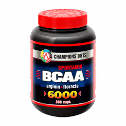 BCAA  ACADEMY-T Sportamin BCAA  300 капсул