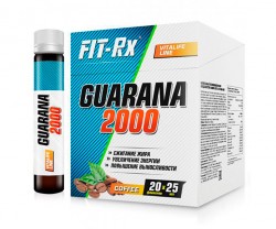 Энергетик Fit-RX Guarana 2000 20 амп (кофе)