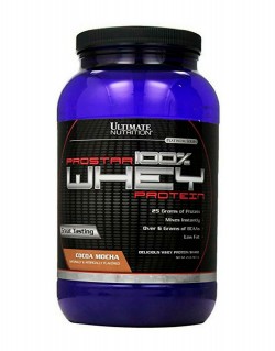 Протеин Ultimate Nutrition ProStar Whey 900 г (какао-мокко)