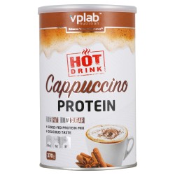 Протеин vplab Hot Cappuccino Protein 370 г (капучино)