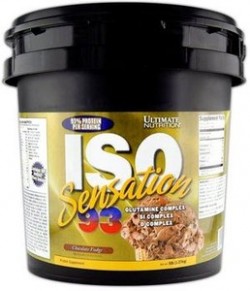 Протеин (изолят) Ultimate Nutrition ISO Sensation 93 2275 г (шоколадная помадка)