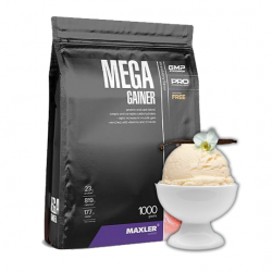 Гейнер Maxler Mega Gainer 1000 г (ванильное мороженое)