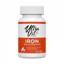 Минералы UltraVit Iron 18 мг 60 капс